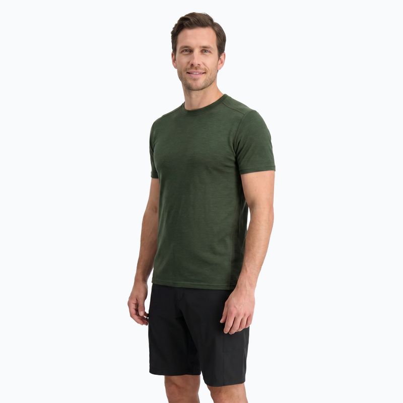 Чоловіча термофутболка WOOLCANO Merino 100% TEE0546 зелений
