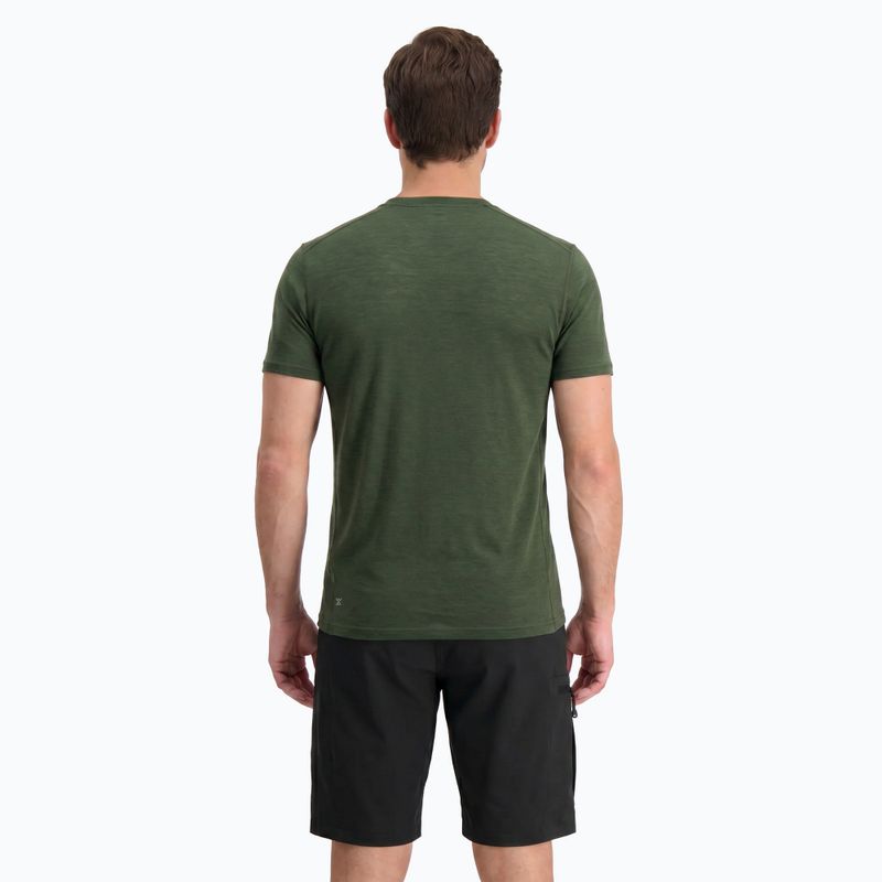 Чоловіча термофутболка WOOLCANO Merino 100% TEE0546 зелений 3