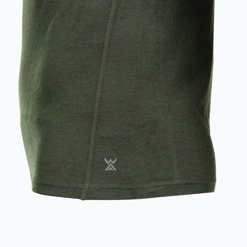 Чоловіча термофутболка WOOLCANO Merino 100% TEE0546 зелений 7