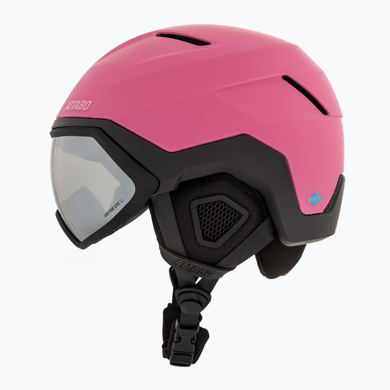 Шолом лижний дитячий ATTABO Avens 3.0 Jr Visor ERT Pink 10