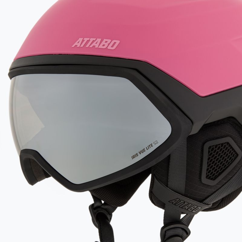 Шолом лижний дитячий ATTABO Avens 3.0 Jr Visor ERT Pink 14