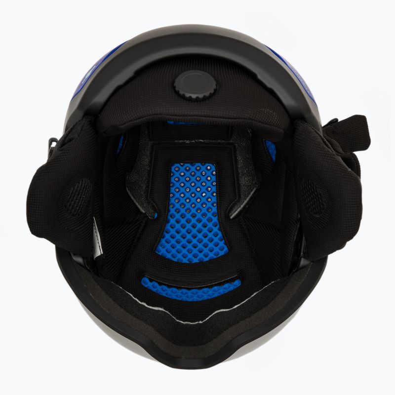 Шолом лижний дитячий ATTABO Avens 3.0 Jr Visor ERT Niebieski 12