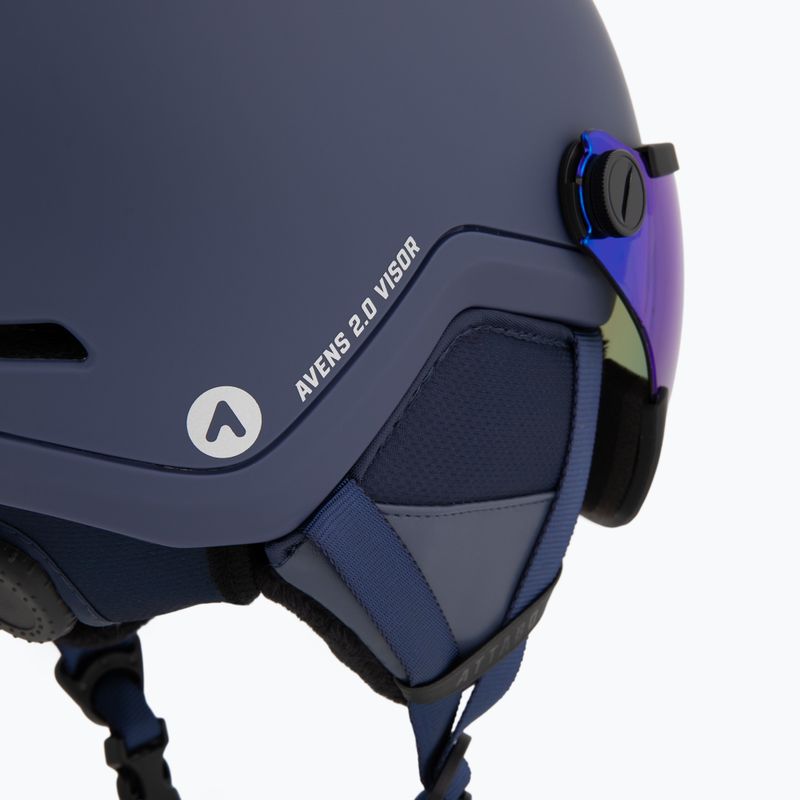 Шолом лижний дитячий ATTABO Avens 2.0 Jr Visor dark blue 7