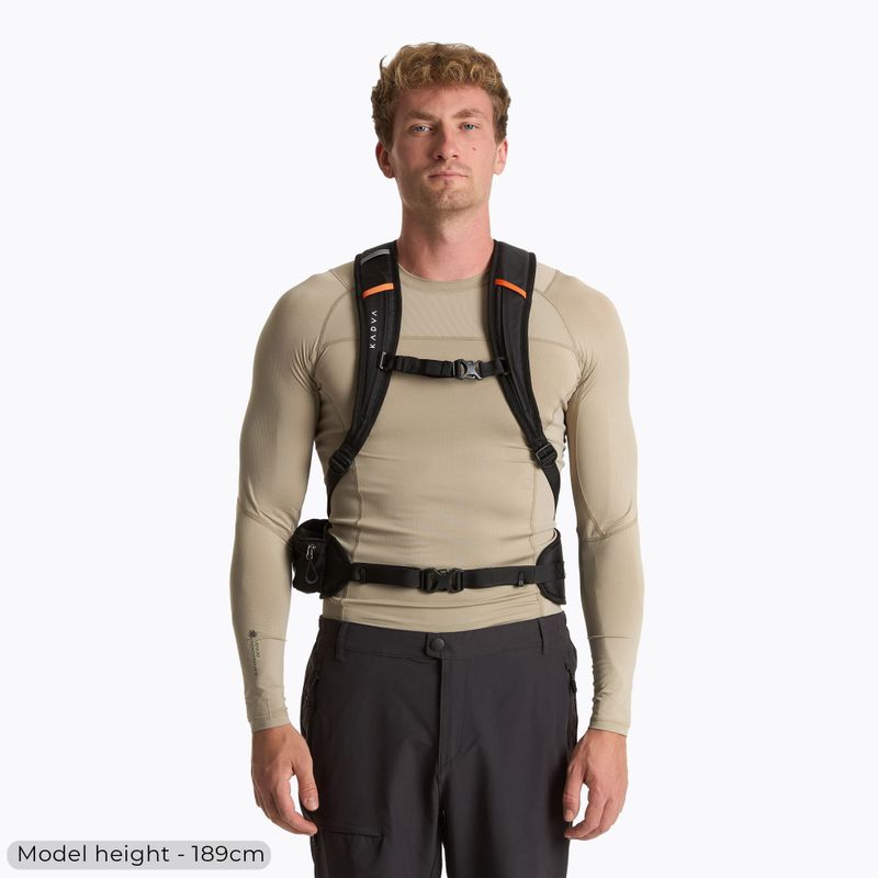 Рюкзак туристичний KADVA Fleiro 30 л чорний 3