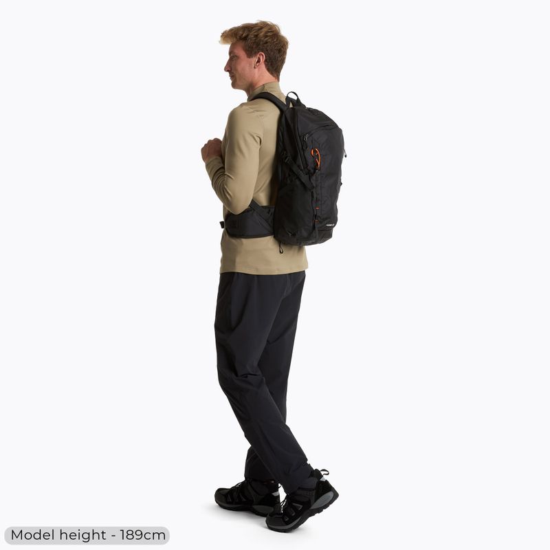 Рюкзак туристичний KADVA Fleiro 30 л чорний 6