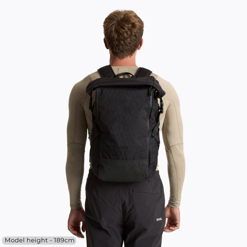 Рюкзак туристичний KADVA Londer 25 л чорний 5