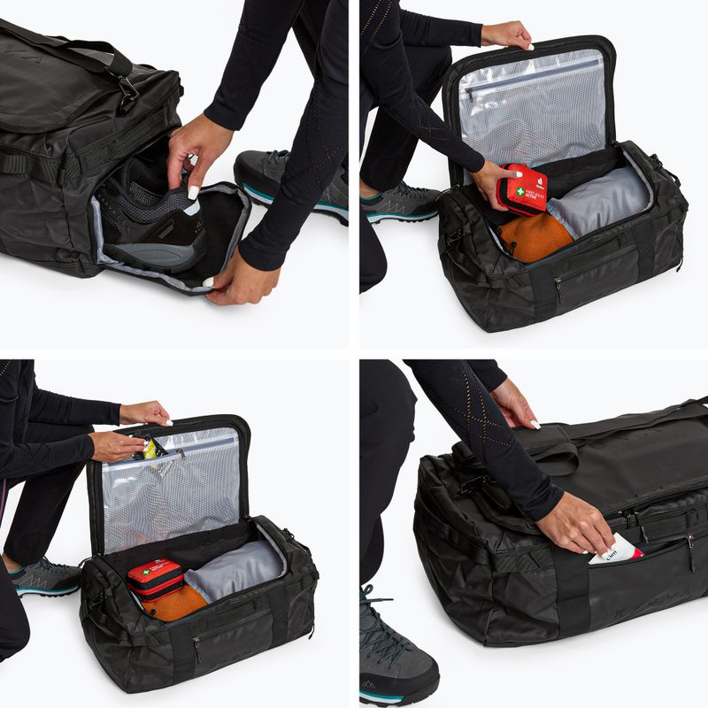 Сумка Duffel Bag KADVA 2в1 Alltaker 40 л чорний 10