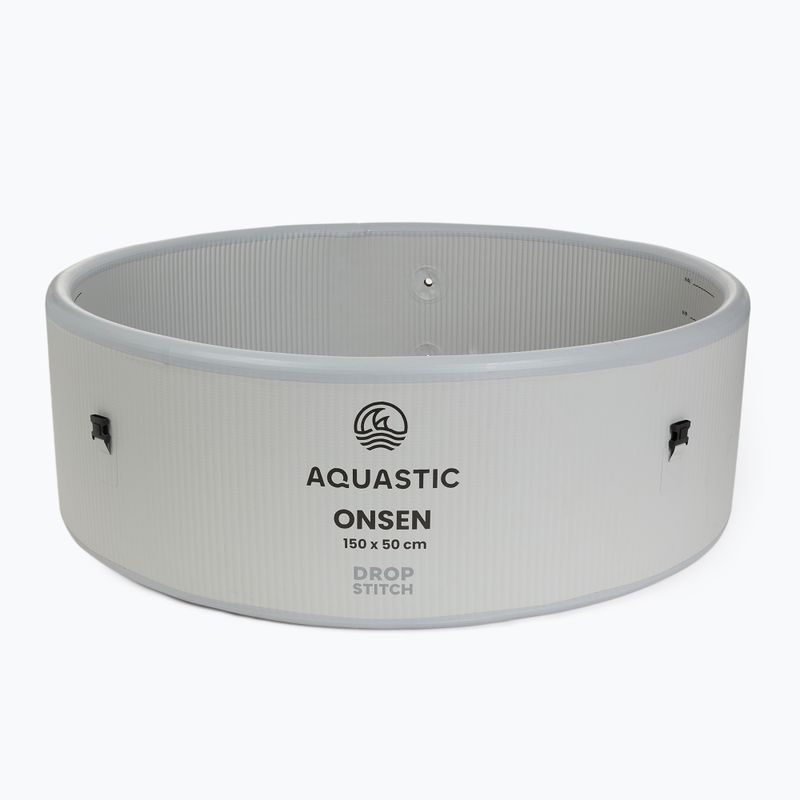 Надувний басейн AQUASTIC ONSEN drop stitch 700 л 150 см сірий 5