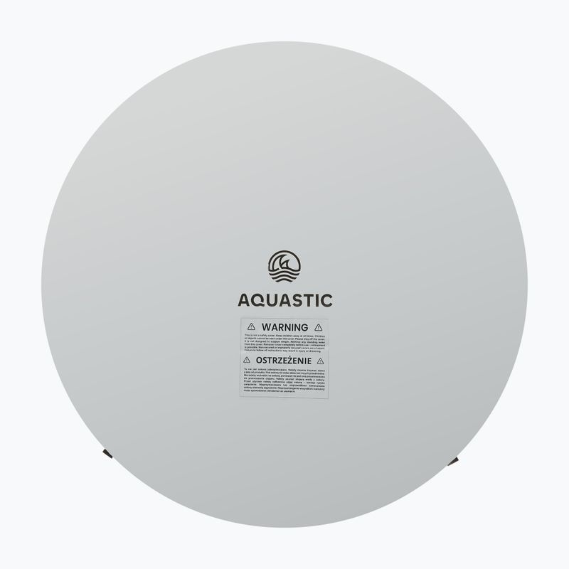Надувний басейн AQUASTIC ONSEN drop stitch 700 л 150 см сірий 7