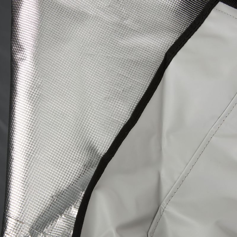 Надувний басейн AQUASTIC ONSEN drop stitch 1400 l 186 cm сірий 10
