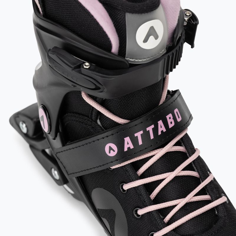 Ролики жіночі ATTABO Cyclone Alu pink 12
