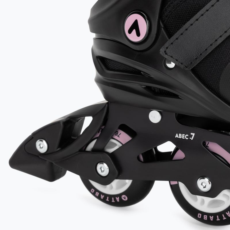 Ролики жіночі ATTABO Cyclone Alu pink 14
