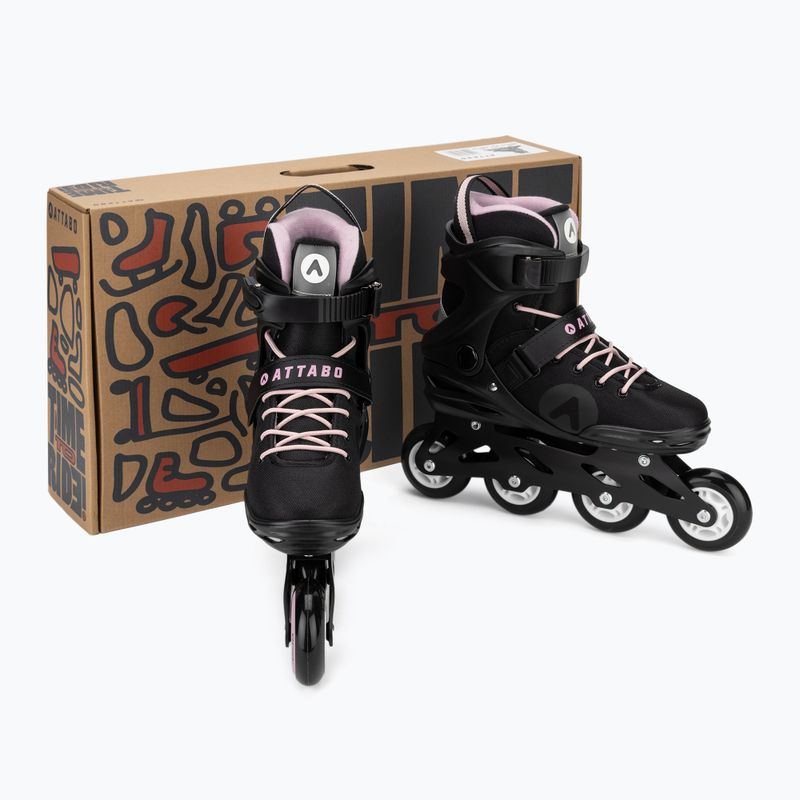 Ролики жіночі ATTABO Cyclone Alu pink 15