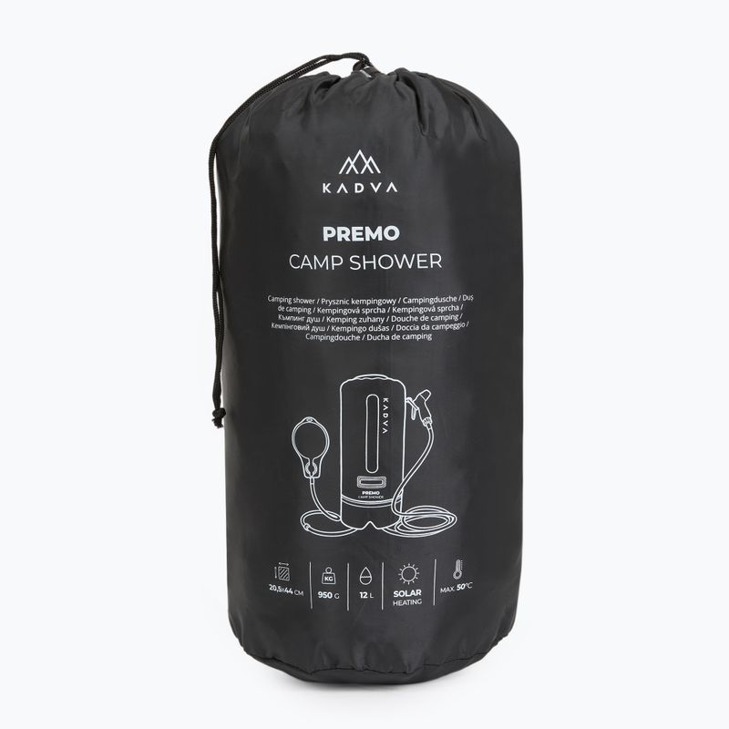 Кемпінговий душ KADVA Premo black 9
