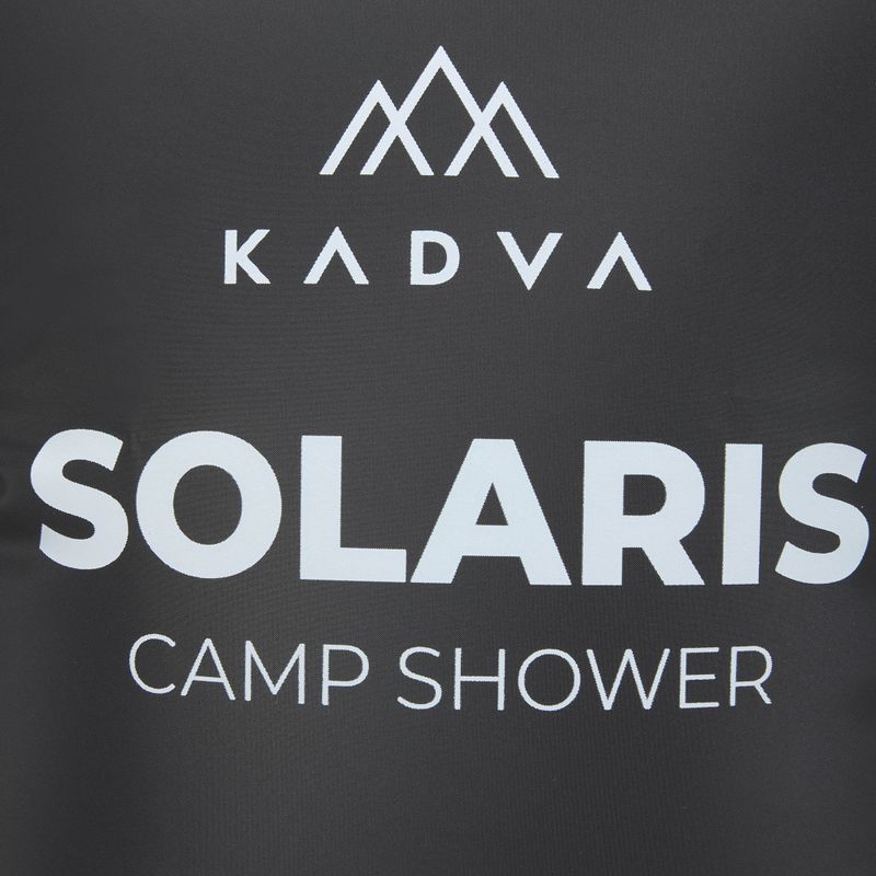 Кемпінговий душ KADVA Solaris 20 л чорний 3