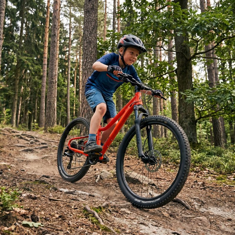 Дитячий велосипед ATTABO Rash 24" 11,4 кг Gen 2 помаранчевий 5