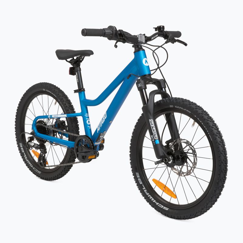 Дитячий велосипед ATTABO Rash 20" 10,3 кг Gen 2 синій 20