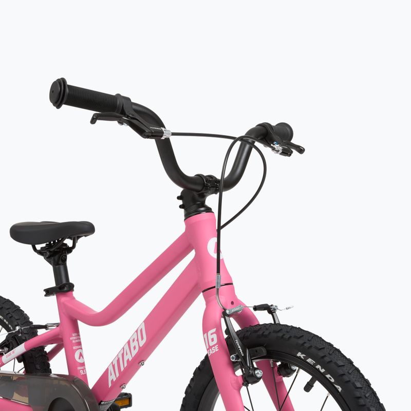 Дитячий велосипед ATTABO EASE 16" 6,4 кг Gen 2 рожевий 9