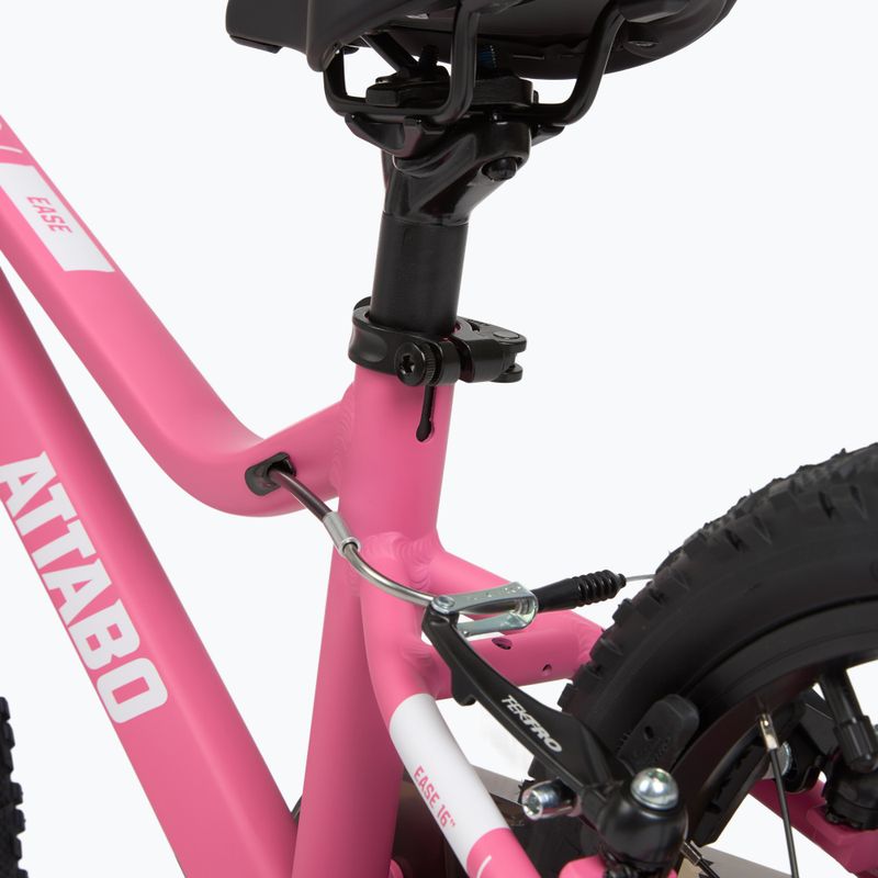 Велосипед дитячий ATTABO EASE 16" 6,4 kg Gen 2 pink 14