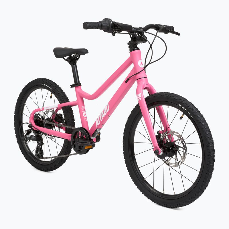 Велосипед дитячий ATTABO EASE 20" 8,4 kg Gen 2 pink 2