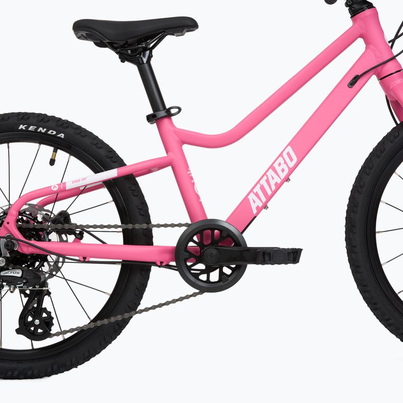 Велосипед дитячий ATTABO EASE 20" 8,8 kg Gen 2 pink 10