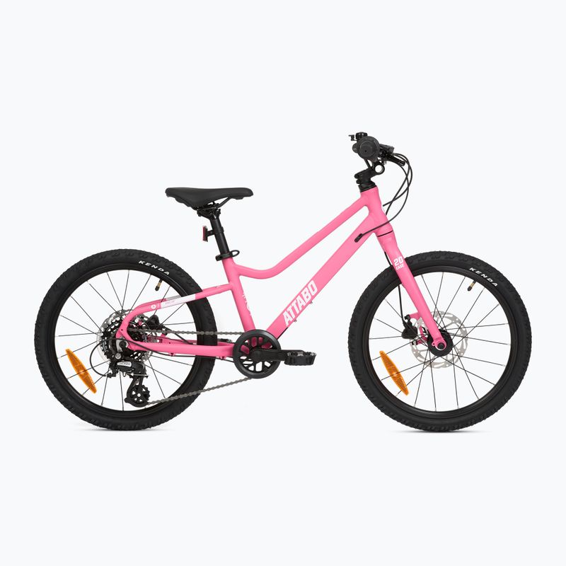 Велосипед дитячий ATTABO EASE 20" 8,4 kg Gen 2 pink 14