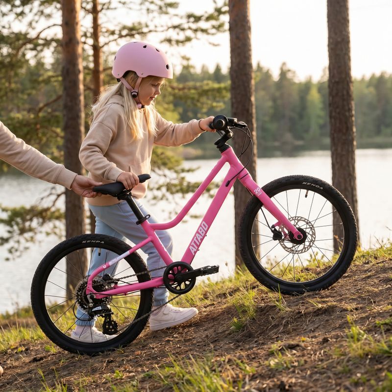 Велосипед дитячий ATTABO EASE 20" 8,8 kg Gen 2 pink 3