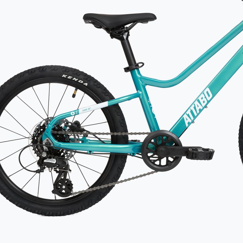 Велосипед дитячий ATTABO EASE 20" 8,8 kg Gen 2 turquoise 10