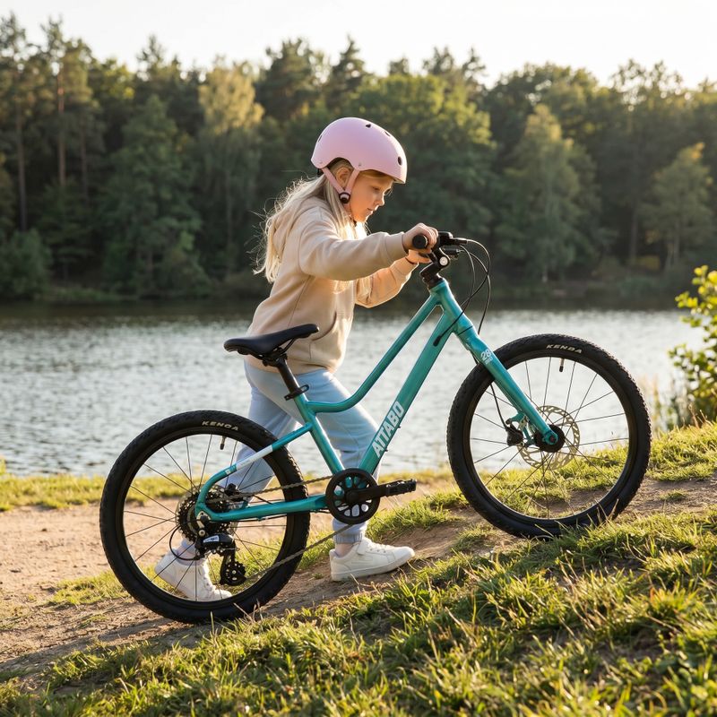 Велосипед дитячий ATTABO EASE 20" 8,4 kg Gen 2 turquoise 3