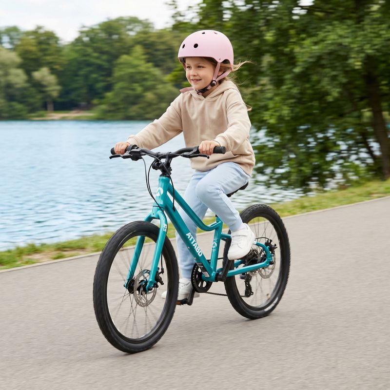 Велосипед дитячий ATTABO EASE 20" 8,4 kg Gen 2 turquoise 4