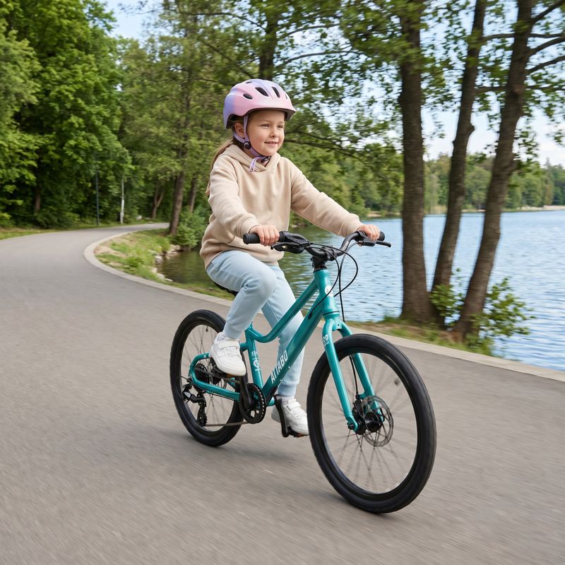Велосипед дитячий ATTABO EASE 20" 8,4 kg Gen 2 turquoise 5