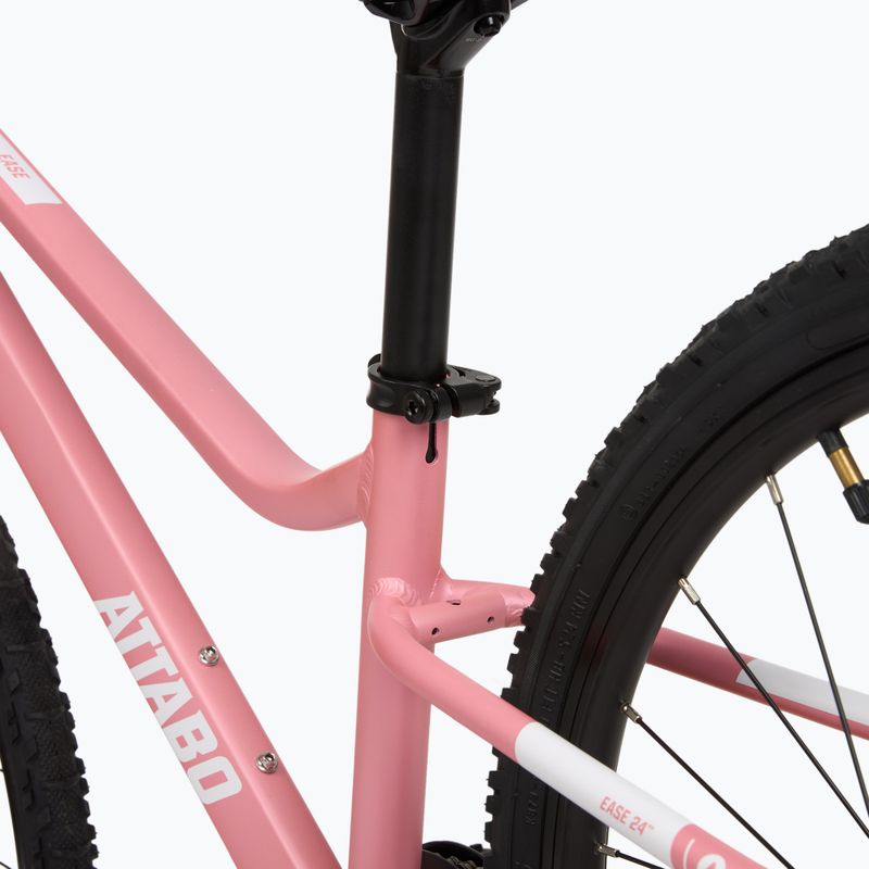 Велосипед дитячий ATTABO EASE 24" 9,2 kg Gen 2 pink 10
