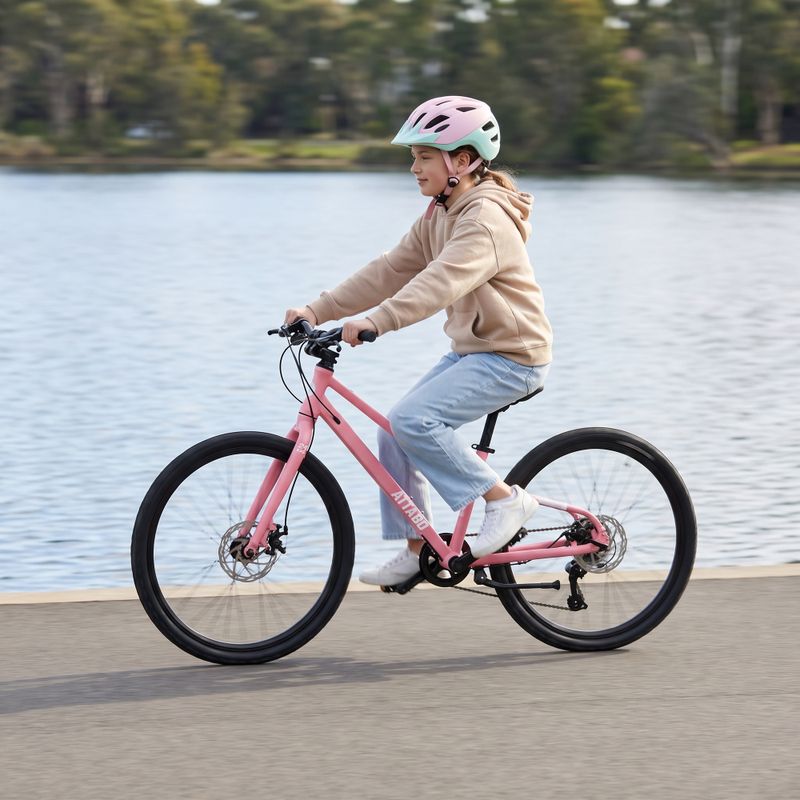 Велосипед дитячий ATTABO EASE 24" 9,6 kg Gen 2 pink 3