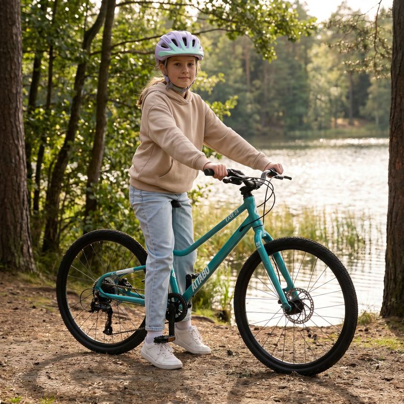 Велосипед дитячий ATTABO EASE 24" 9,6 kg Gen 2 turquoise 4