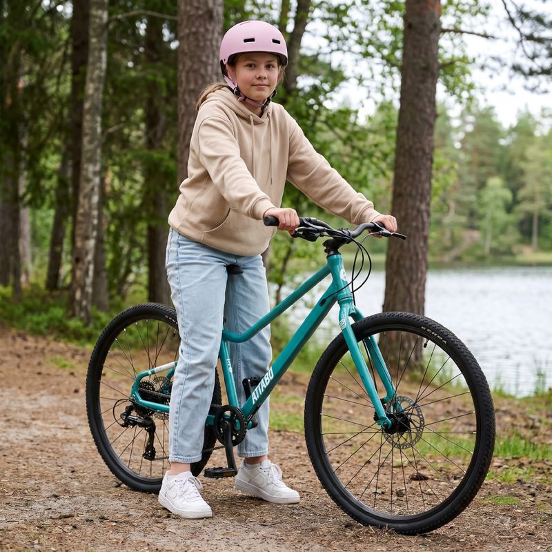 Велосипед дитячий ATTABO EASE 26" 9,8 kg Gen 2 turquoise 5