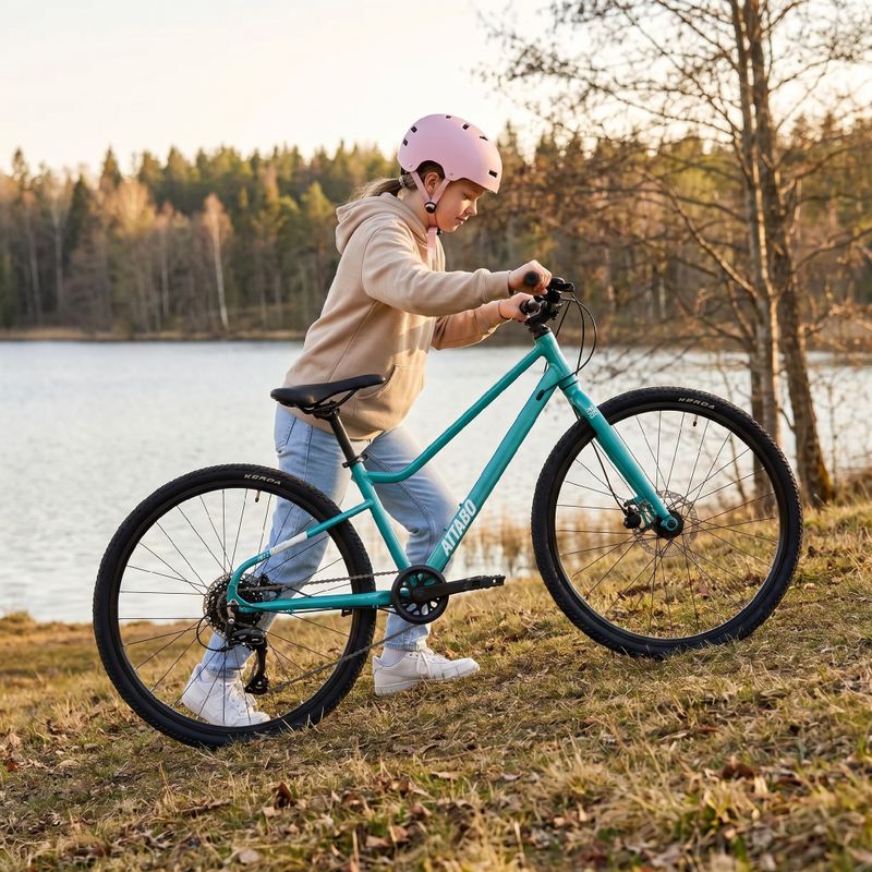 Велосипед дитячий ATTABO EASE 26" 9,8 kg Gen 2 turquoise 6