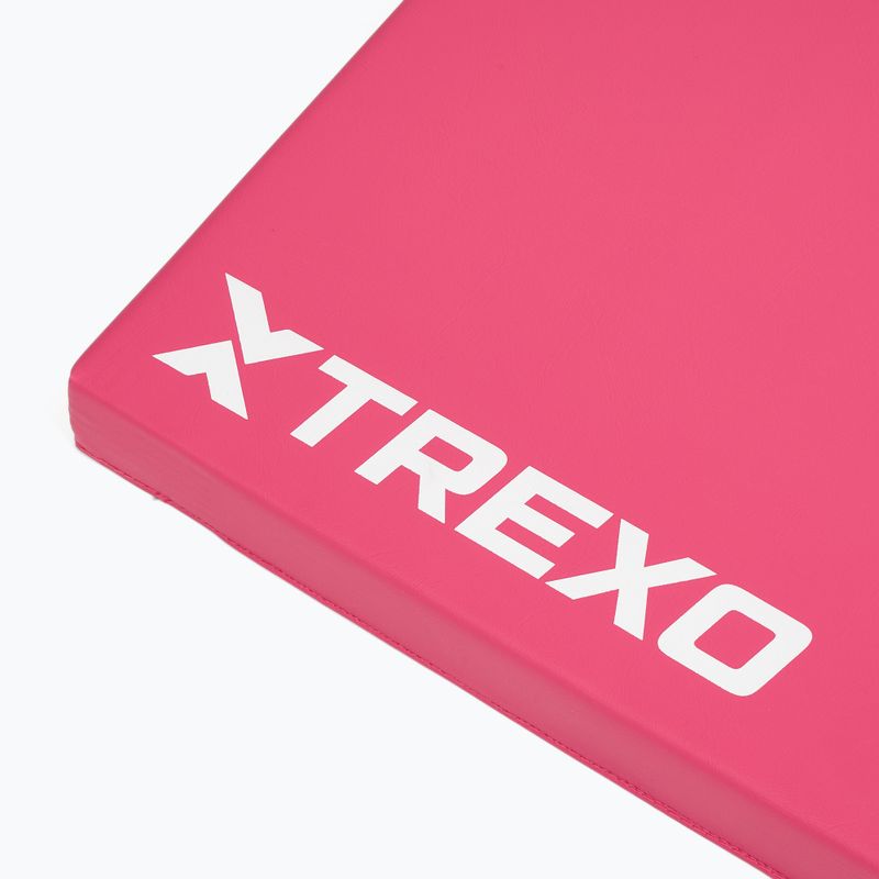 Матрац гімнастичний TREXO складний 180 x  60 x 5 см рожевий 7