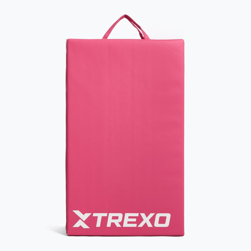 Матрац гімнастичний TREXO складний 195 x 80 x 5 см рожевий 5