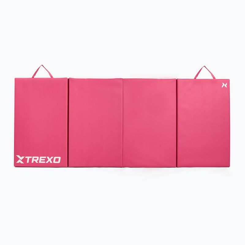 Матрац гімнастичний TREXO складний 195 x 80 x 5 см рожевий 6