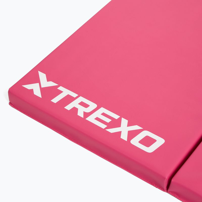 Матрац гімнастичний TREXO складний 195 x 80 x 5 см рожевий 7