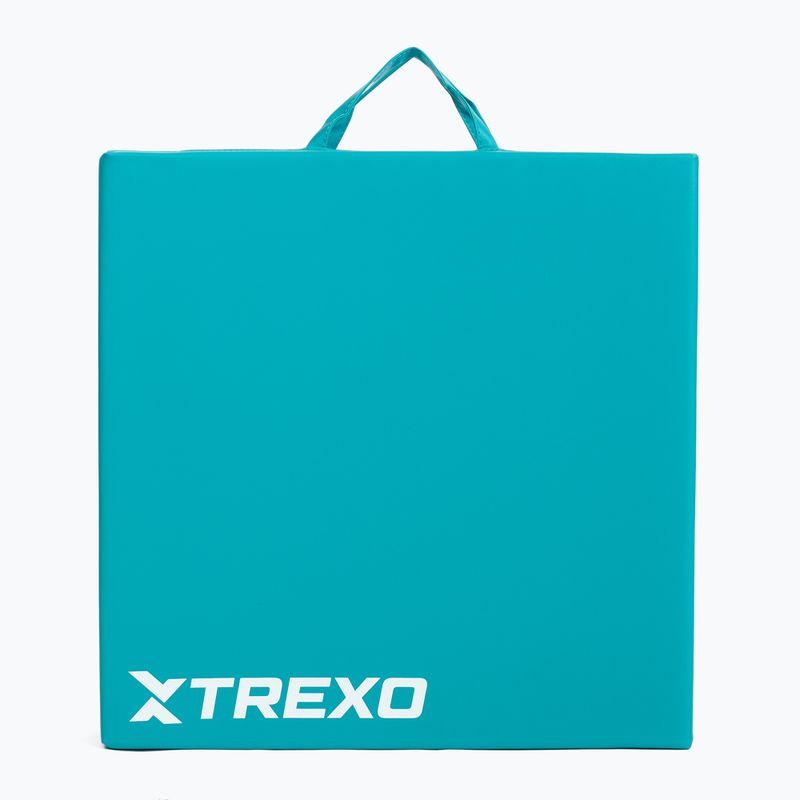 Матрац гімнастичний TREXO складний 180 x  60 x 5 см зелений 5