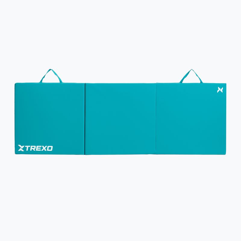 Матрац гімнастичний TREXO складний 180 x  60 x 5 см зелений 6