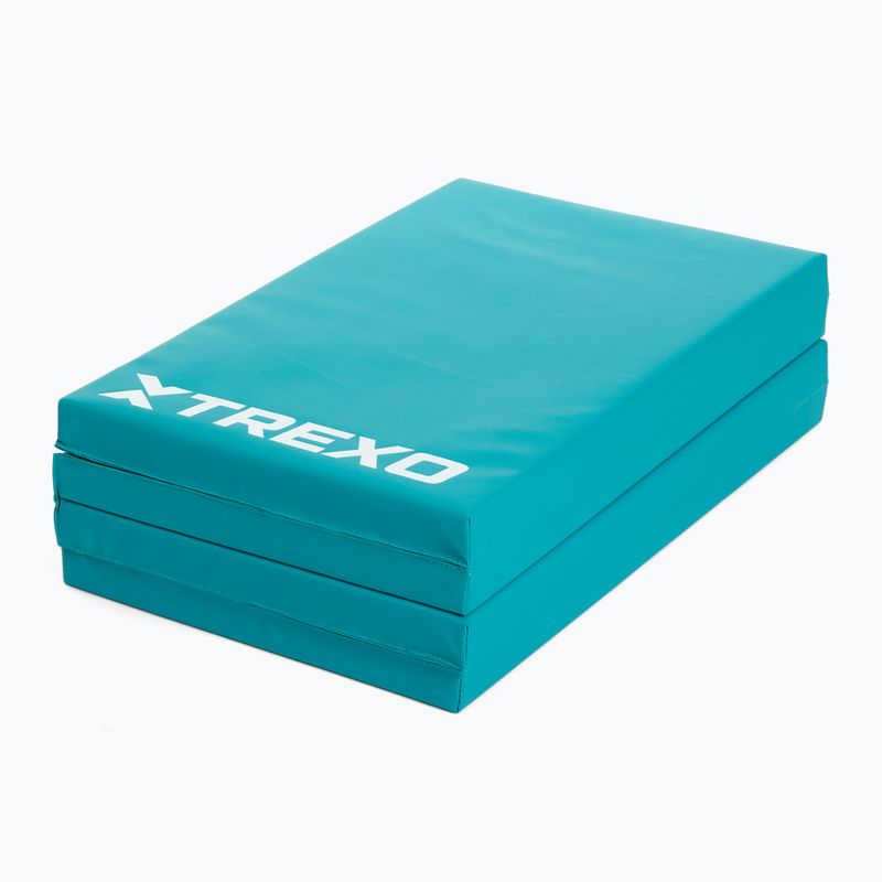 Матрац гімнастичний TREXO складний 195 x 80 x 5 см зелений 4
