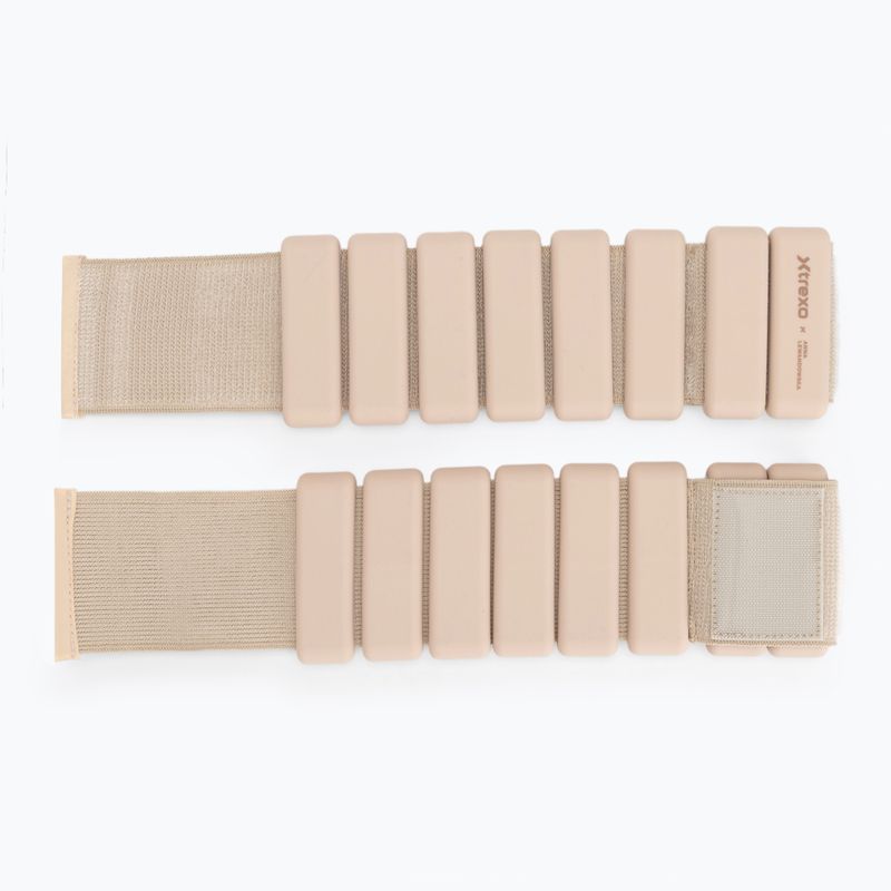 Обтяжувачі для щиколоток і зап'ясть XTREXO x Anna Lewandowska Bangles 205 Beige 4