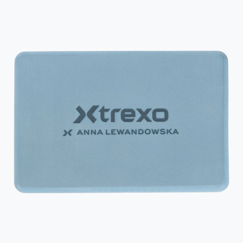 Блок для йоги XTREXO x Anna Lewandowska block Azul Bruma 5