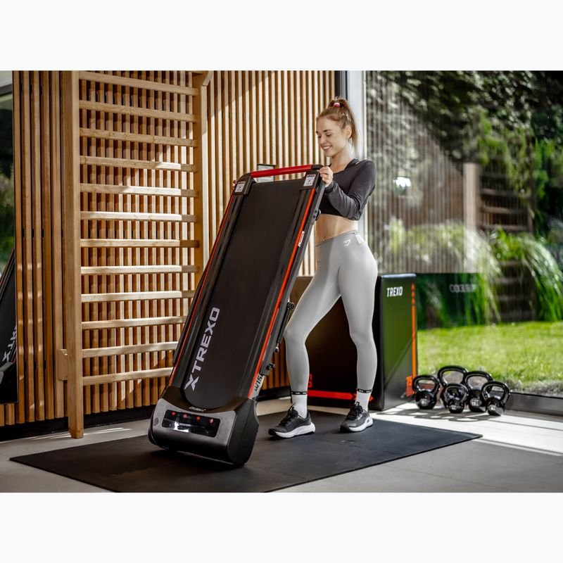 Бігова доріжка електрична XTREXO Walking Pad W150 чорний 5