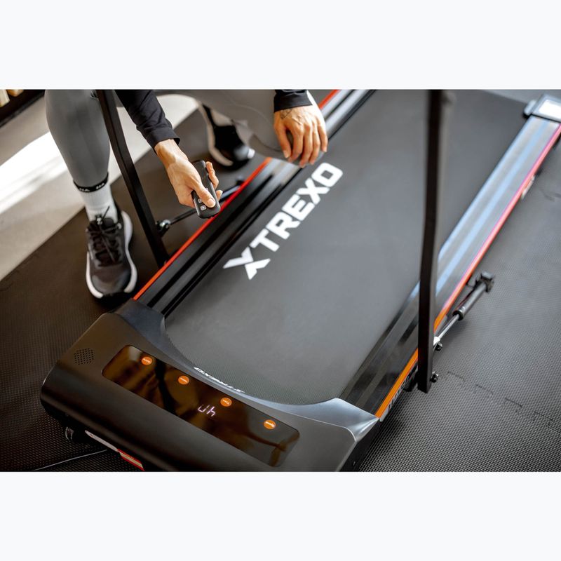 Бігова доріжка електрична XTREXO Walking Pad W150 чорний 7