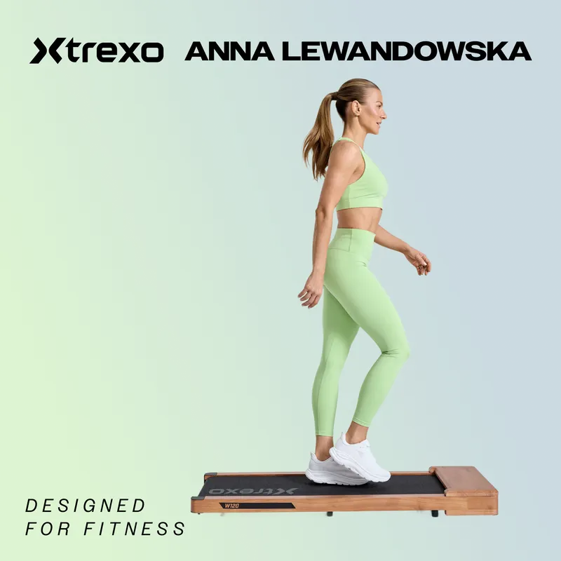 Бігова доріжка XTREXO Walking Pad W100+ чорний 2