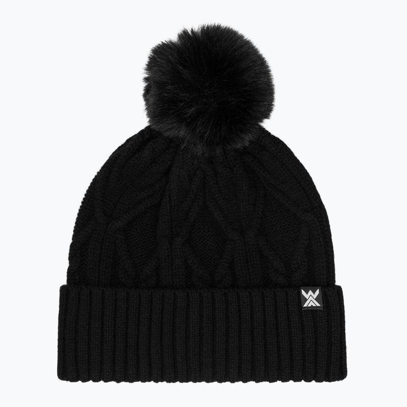 Шапка жіноча Woolcano HAT1100 Czarny
