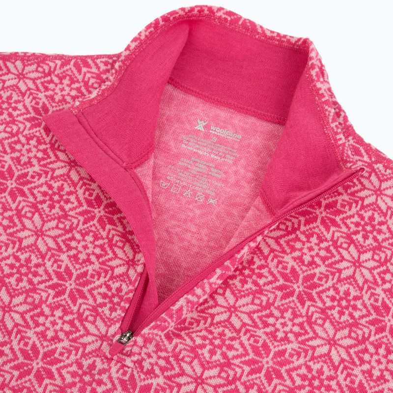 Комплект термобілизни жіночий Woolcano SET1121 Pink 6